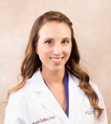 Headshot photo of Megan Spiller, APRN