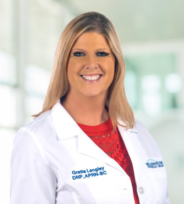 Headshot photo of Gretta Langley, APRN