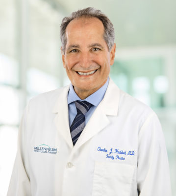 headshot photo of Charles Haddad, MD