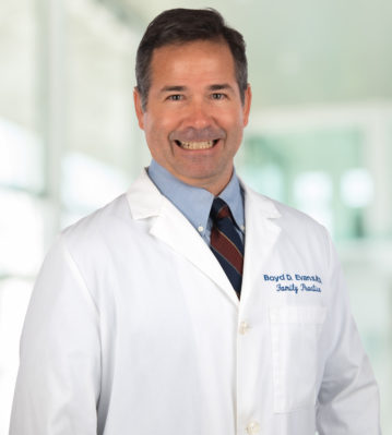 headshot photo of Boyd Evans, MD