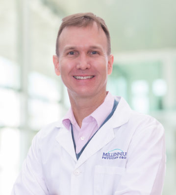 headshot photo of David White, MD